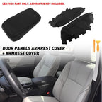 Leather Console Lid Armrest & Door Panel Cover for Toyota Avalon (2013–2018)