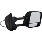 Towing Mirrors for Nissan Titan XD (2016–2019) Power Heated Chrome