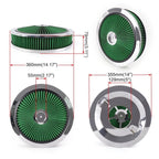 High Flow Air Cleaner with Chrome Lid for SBC BBC (14"x3")