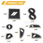 Soft White Anti-Dust Car Interior Mats Accessories for Dodge Challenger (2015-2023)