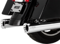 Vance & Hines Eliminator 400 Slip-On Mufflers Chrome 16714 for Harley (2017–2025)