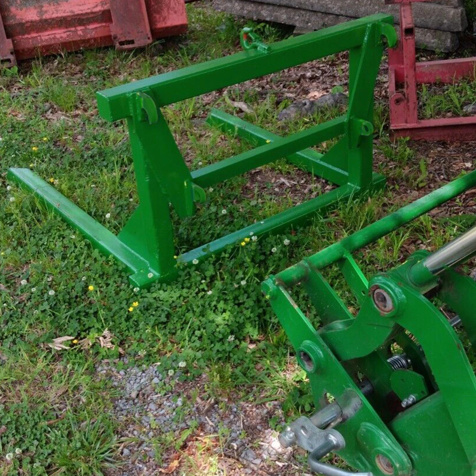 Weld-On Mounting Brackets for Global Quick Euro Style Tractor