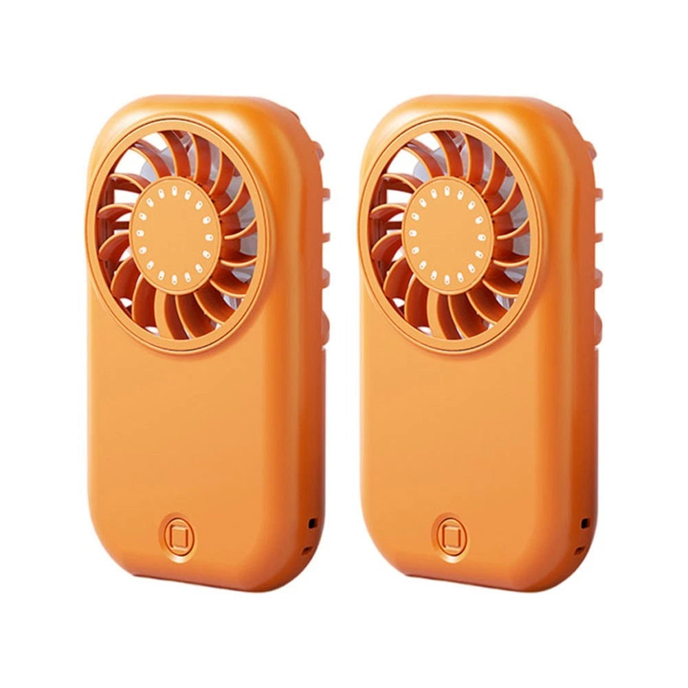 2X Rechargeable Handheld Fan 11000 RPM for Fast Drying Makeup Spray