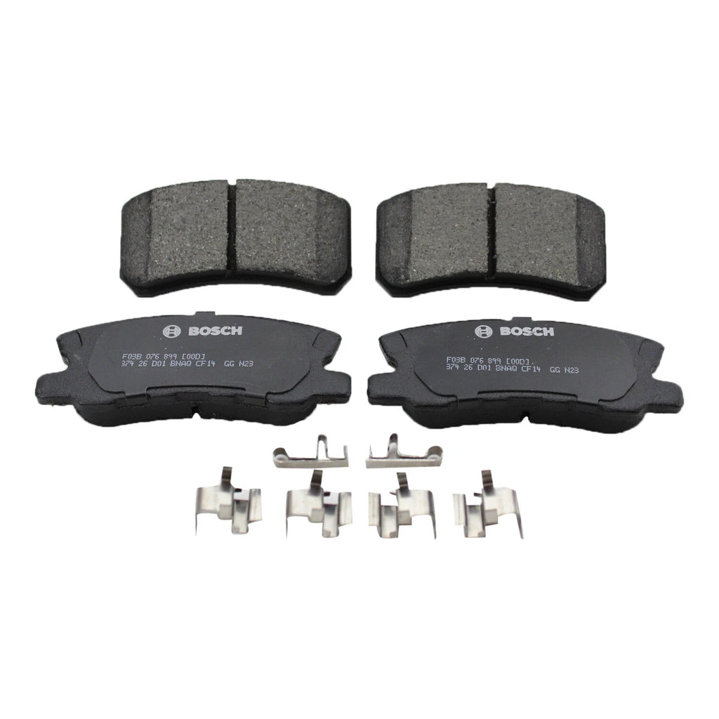 Set of 4 Bosch QuietCast Rear Ceramic Brake Pads for Chrysler Dodge Jeep Mitsubishi