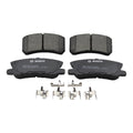 Set of 4 Bosch QuietCast Rear Ceramic Brake Pads for Chrysler Dodge Jeep Mitsubishi