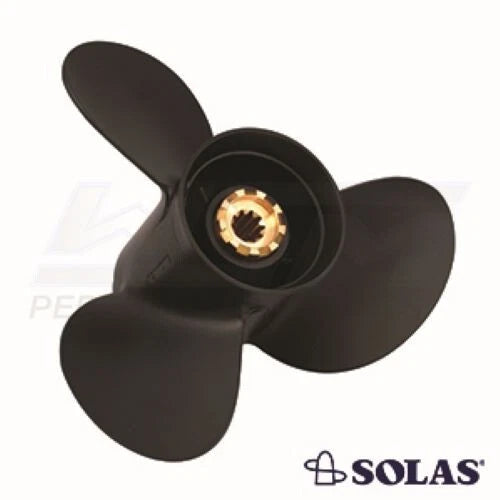 Solas 3 Blade Propeller with Hub for MERC 9.9-25HP (10.1X13) (1211-101-13)