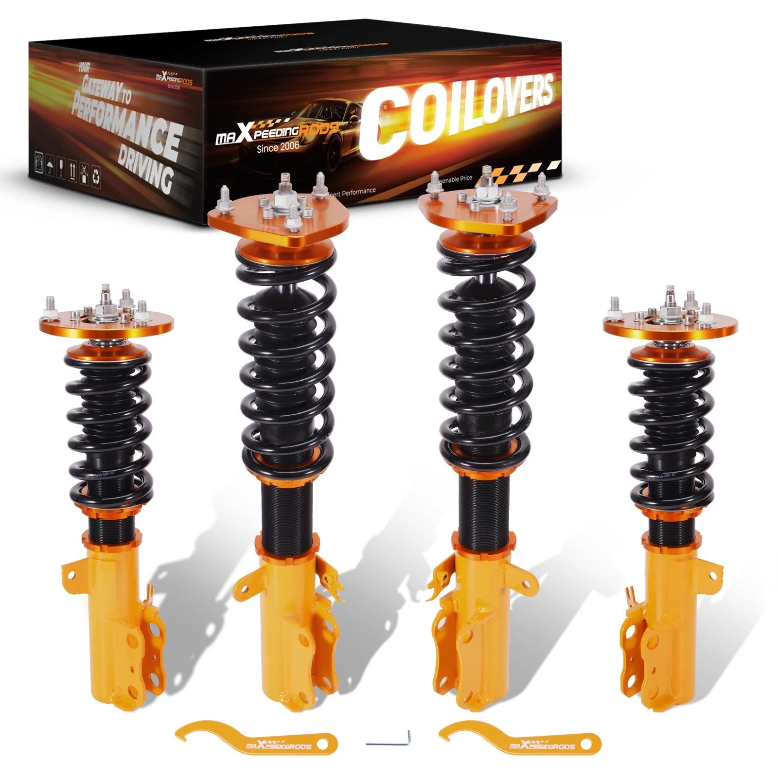 24 Step Damper Coilovers Struts Springs Assembly Kit for Toyota Camry (1992–2001)