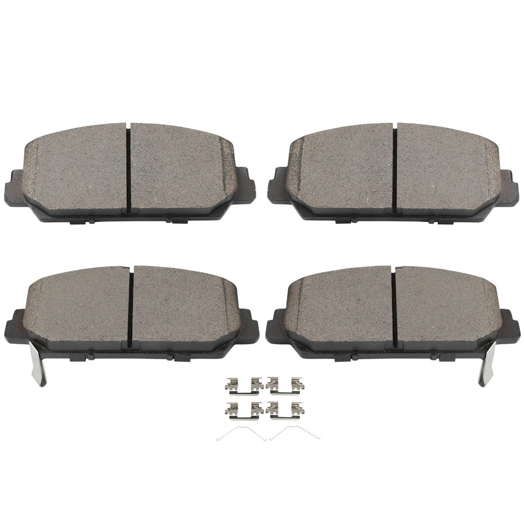 Front Ceramic Brake Pads Kit for Honda Civic (2017–2020) SI Models