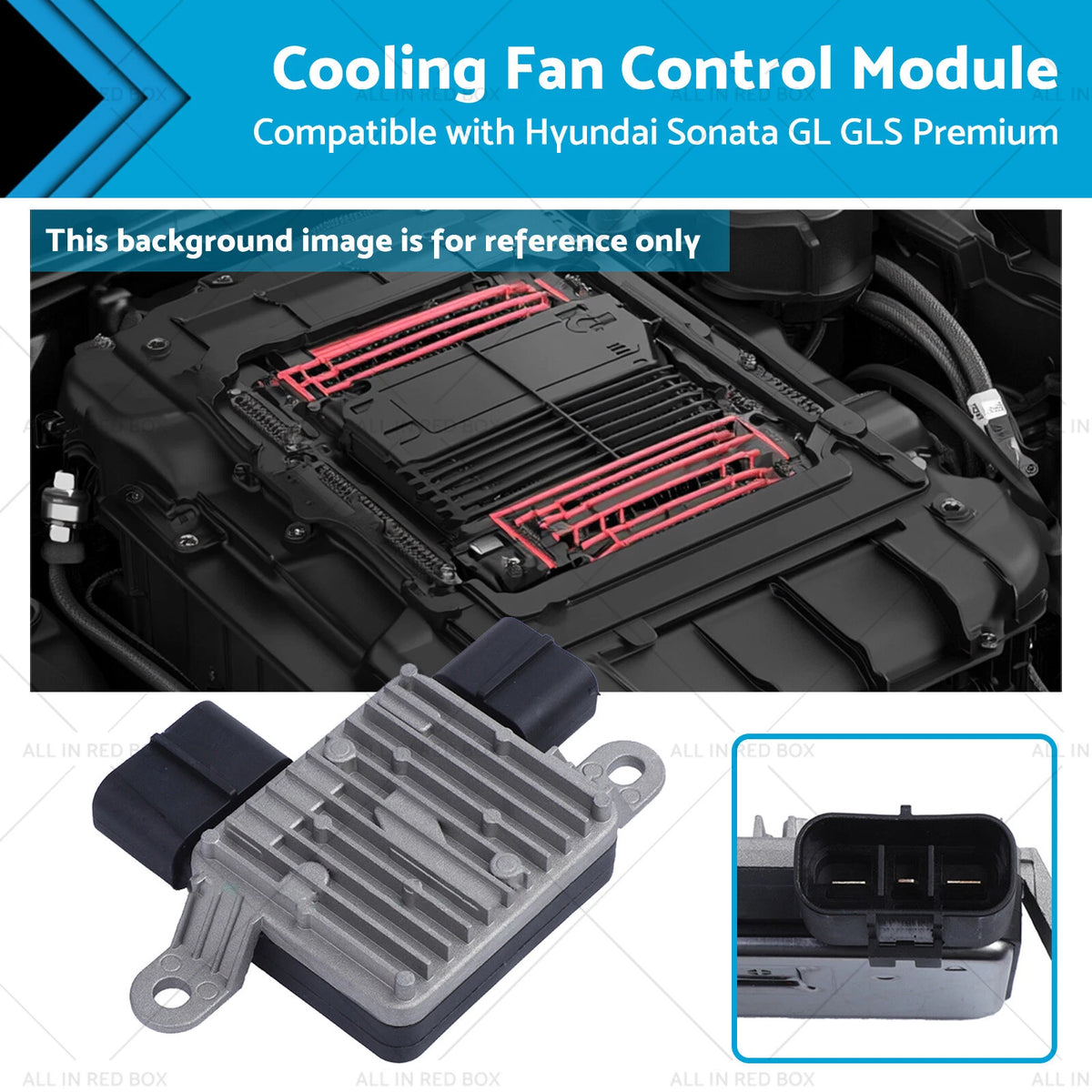 Cooling Fan Control Module for Hyundai Sonata GL GLS (2015–2017)