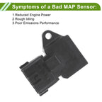 MAP Sensor for Nissan Micra C+C III (2005–2009) No.TMAP14
