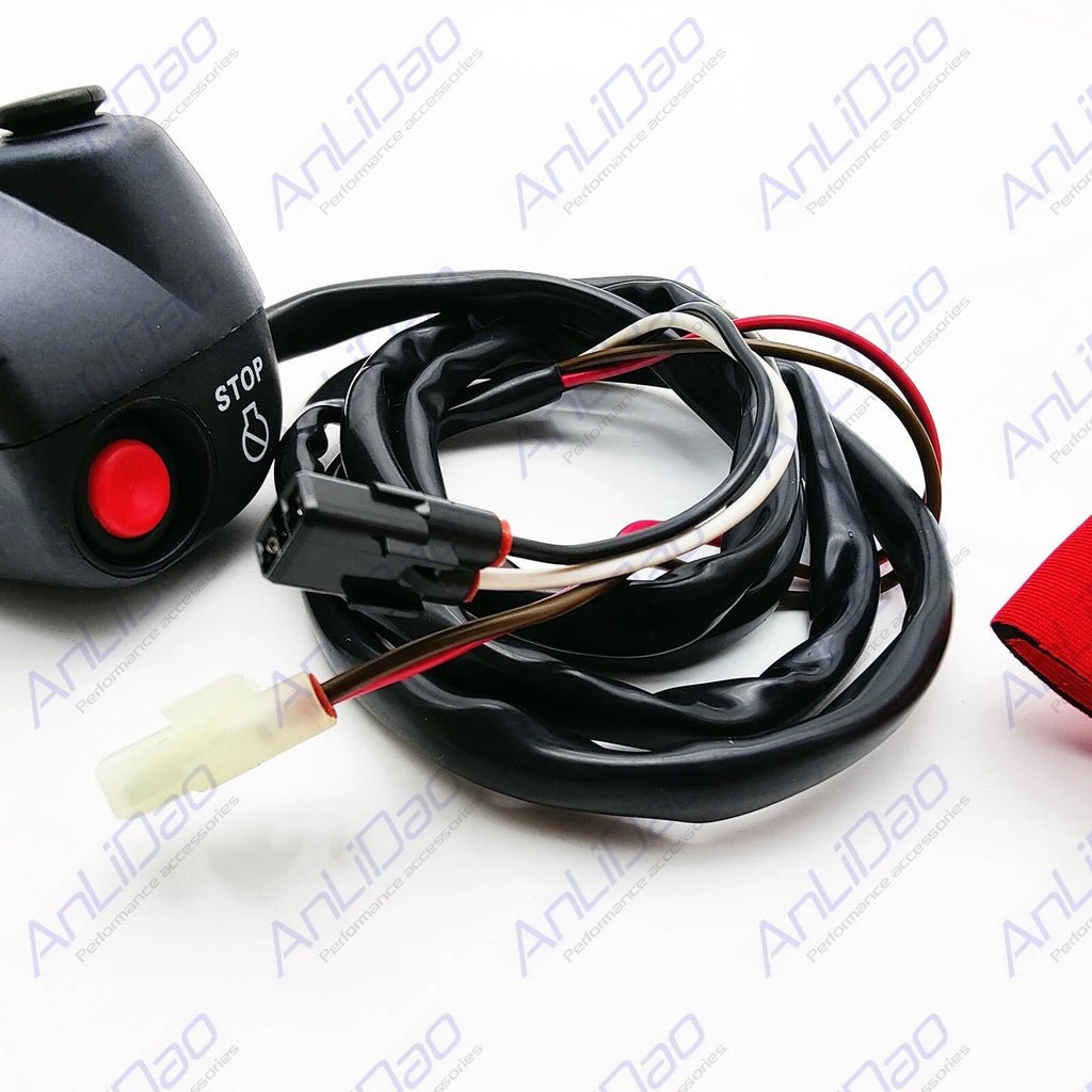 Handlebar Start Stop Kill Switch Box & Lanyard for Yamaha (GA7-68310-01-00)