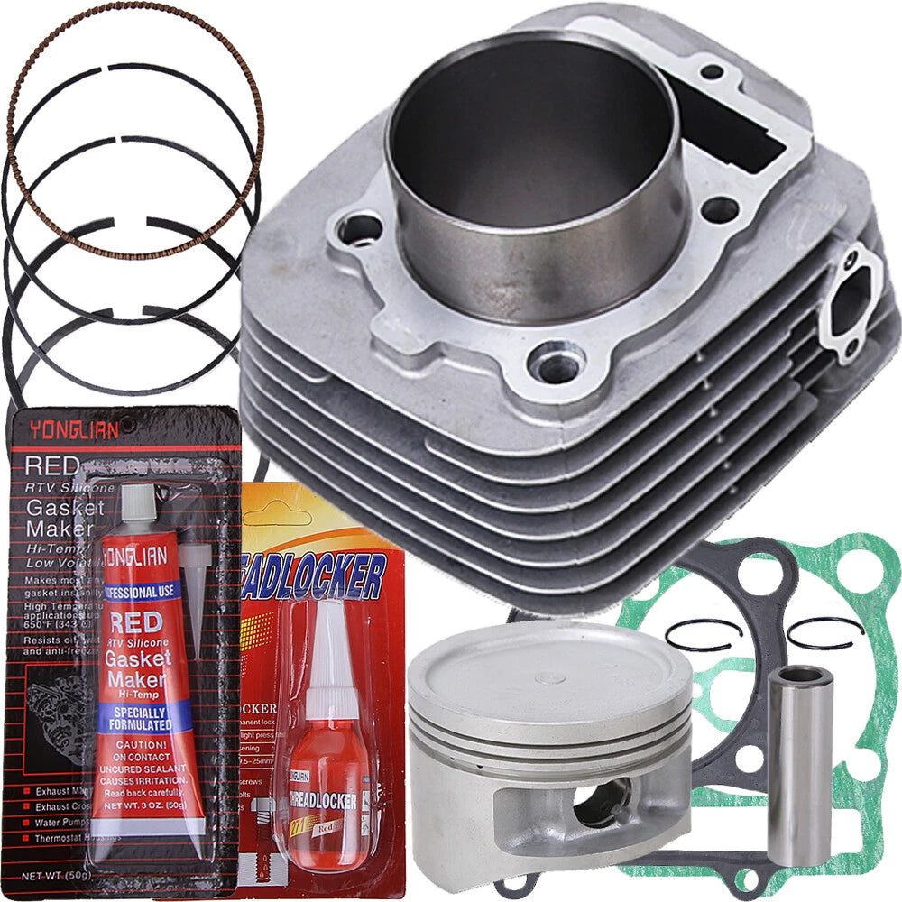 Top End Rebuild Kit with Cylinder Piston Gaskets 83mm for Yamaha Warrior 350 (1987–2004)