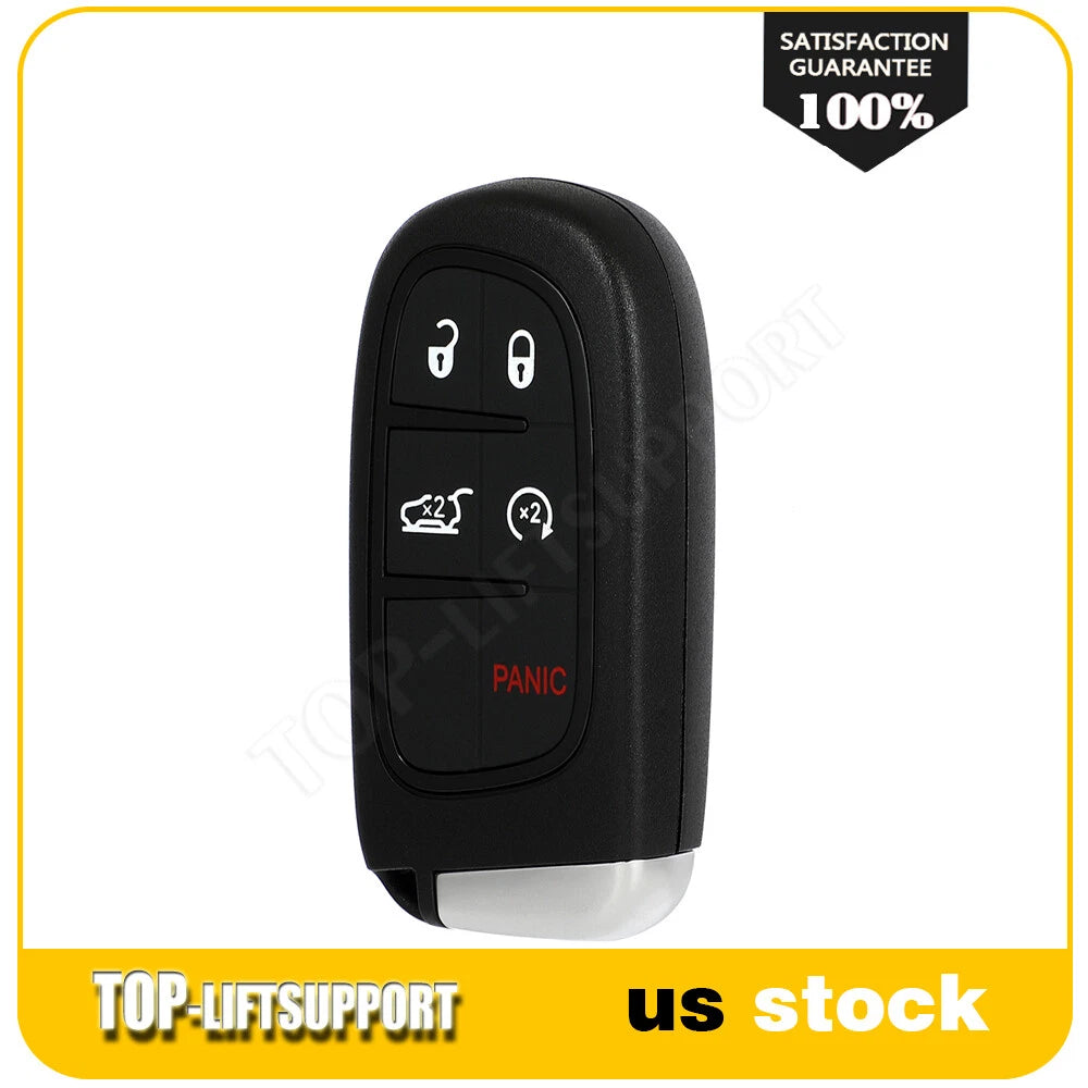 Key Fob Remote Shell Case for Jeep Cherokee (2015–2021)