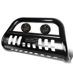 Black Bull Bar Grille Guard with Tinted Fog Light for Ford F250-F550 (2011–2016)