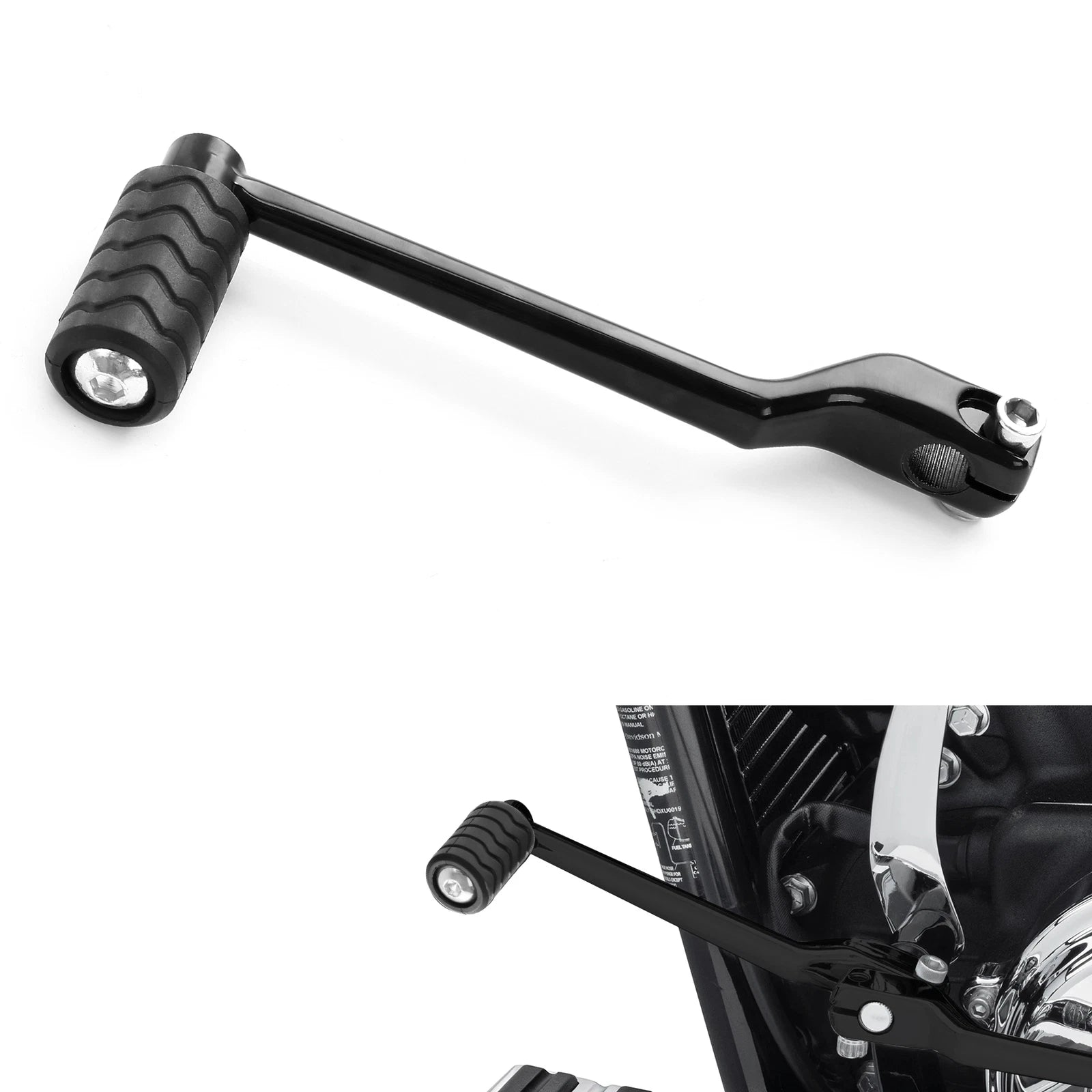 Left Front Heel Toe Gear Shift Lever Pegs for Harley Touring (1988–2023)