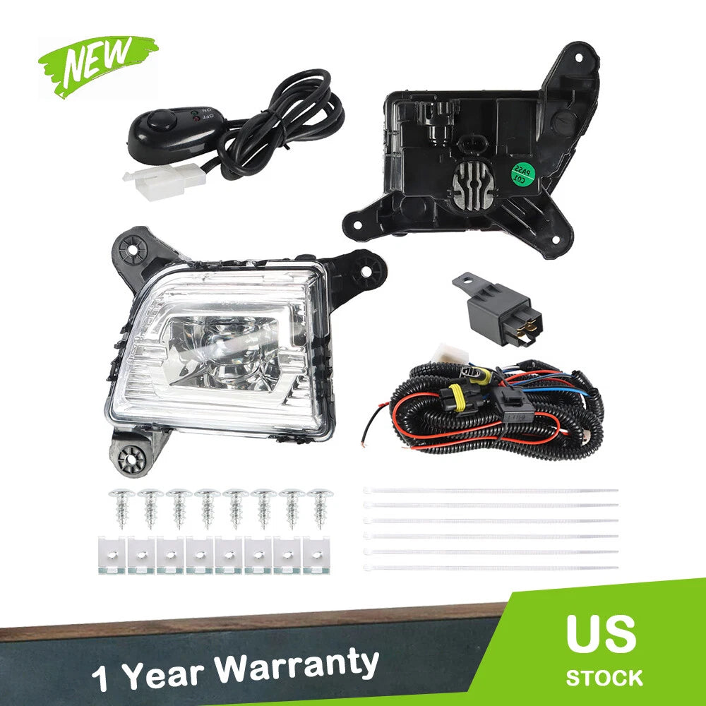 Fog Lights for Chevy Silverado 1500 LT RST (2019–2020)