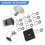 10 Piece Retainer Ring and O Ring Kit for Electric Pneumatic Wrenches