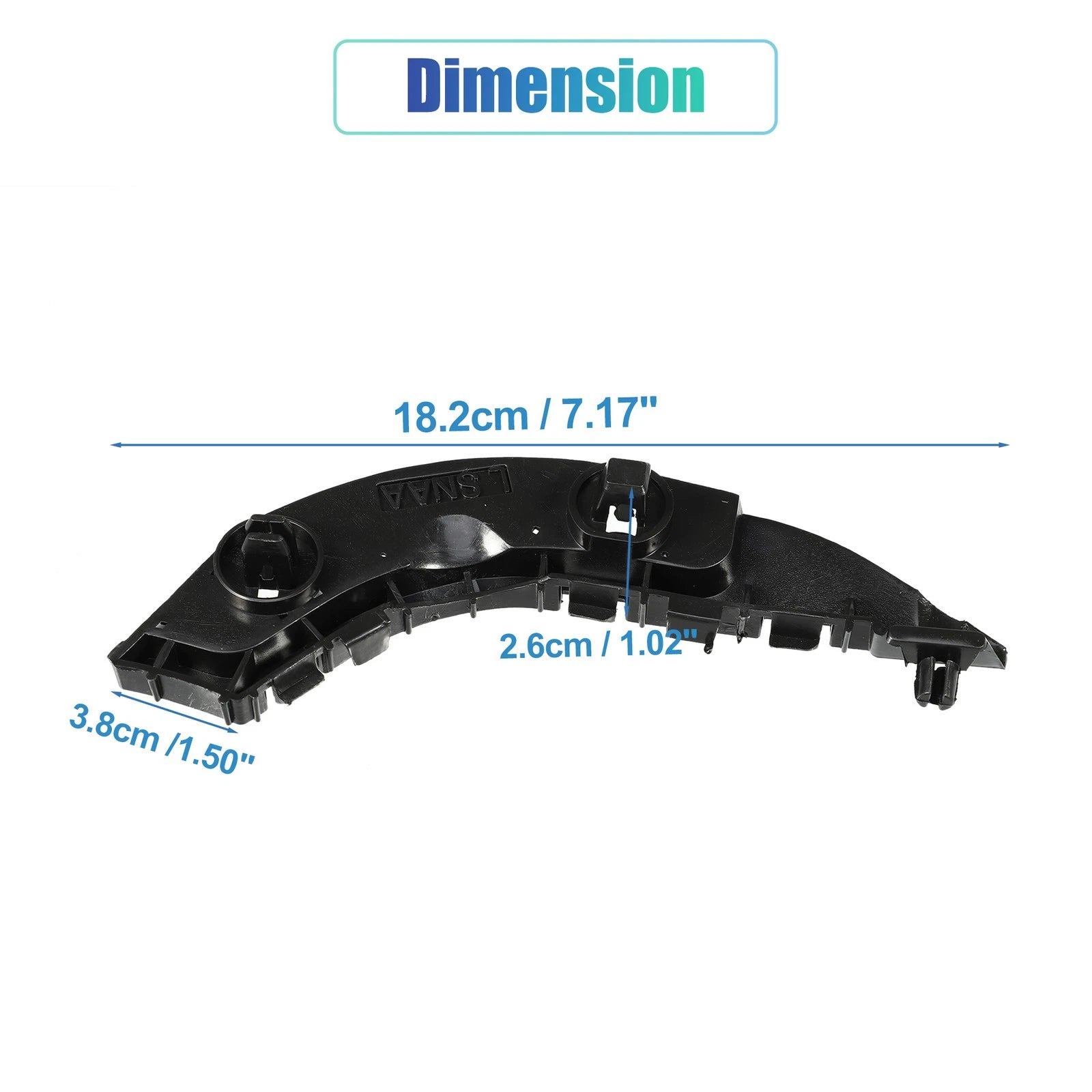 Pair Front Bumper Brackets NO.71198SNAA01 for Honda Civic (2006–2011)