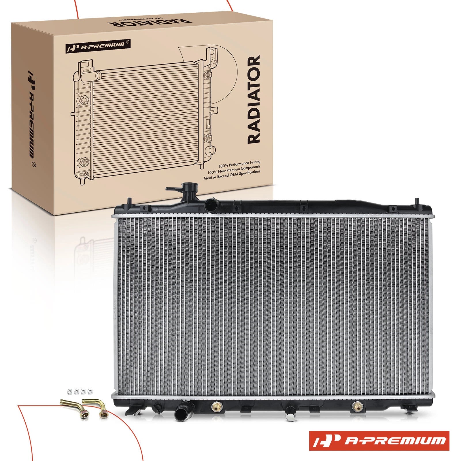 Radiator with Trans Oil Cooler for Honda CR-V (2007–2011)