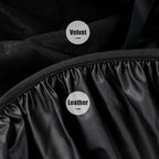 Scooter Cushion Seat Cover Waterproof Black Leather for Scooter