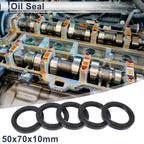 Set of 5 Oil Seal Ring 50x70x10mm NBR Rubber for Various Models 