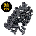 28pc Engine Shield Splash Hardware Kit for Car 