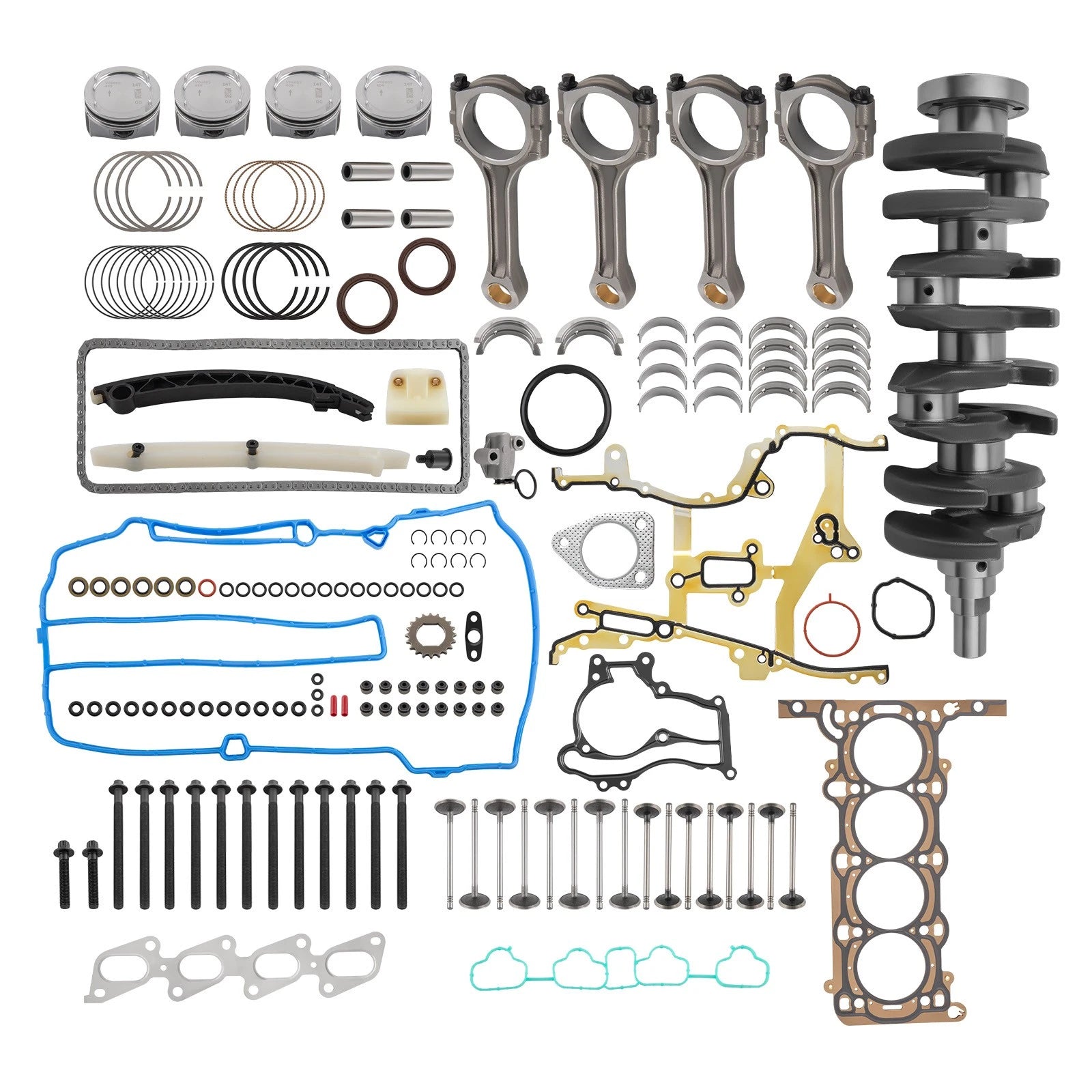 Engine Overhaul Rebuild Kit for Chevrolet Cruze, Buick Turbo 1.4L (2013–2016)