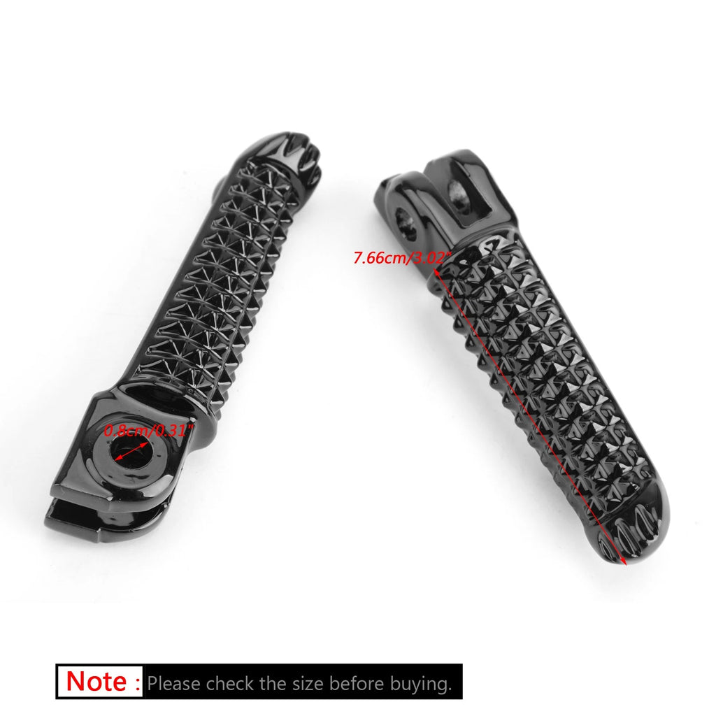 Front Foot Peg Footrest for Yamaha YZF R1 (1998–2014), R6 (1999–2014), R6S (2003–2008)