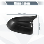 1 Pair Carbon Fiber Pattern Mirror Cover Overlay for BMW X3 G01 / iX3 G08