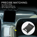 Center Console Panel Sticker for Mercedes-Benz GLC Class X254 (2023–2023) Matte Black