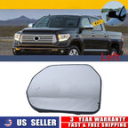 Heated Side View Mirror Glass for Toyota Sequoia (2001–2022) LH, Turn Signal