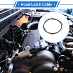 Hood Latch Release Cable for Honda CR-V (2007–2009) No. 74130SWAA01