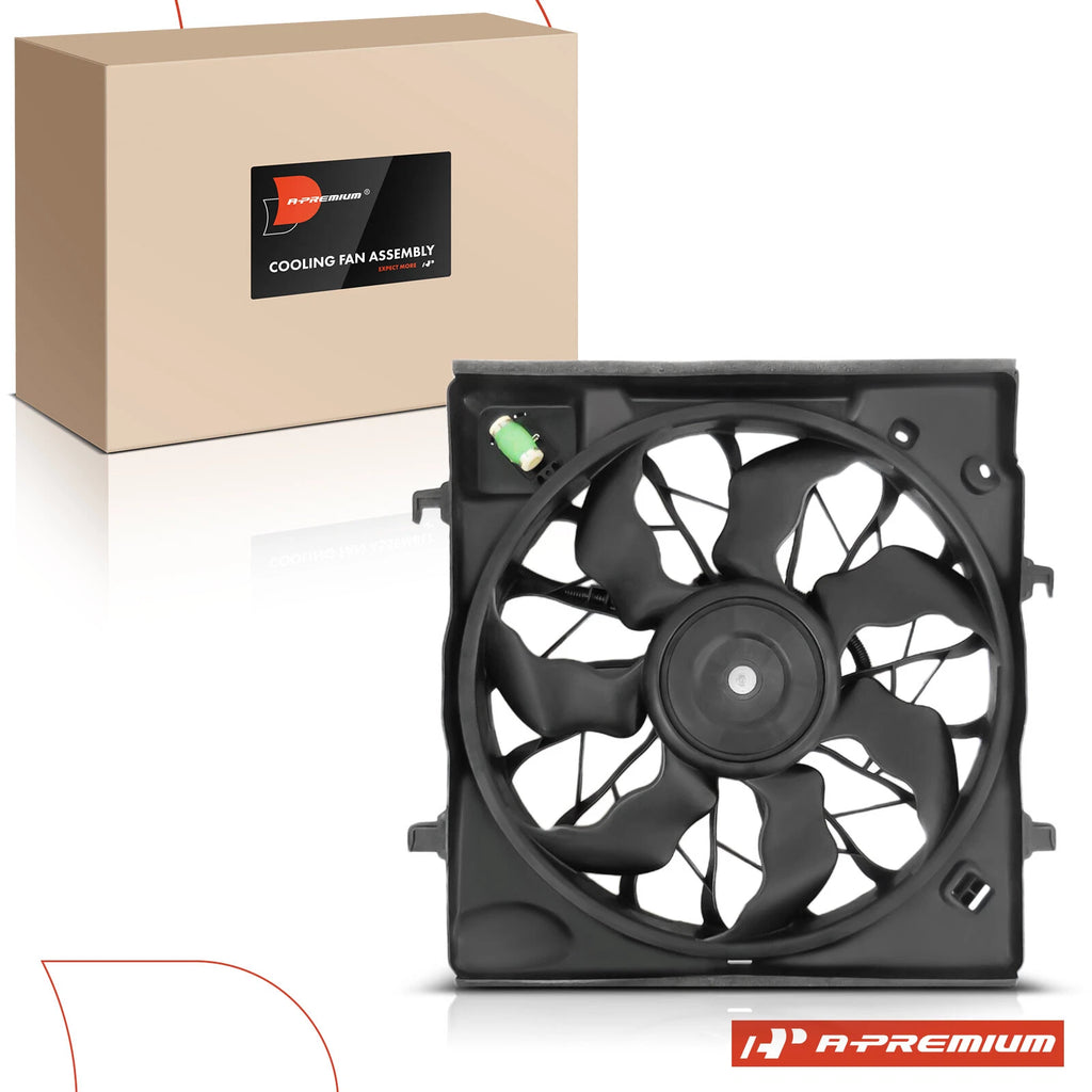 Cooling Fan Assembly with Shroud for Kia Optima (2016–2020)