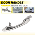 Chrome Exterior Outside Door Handle Right for Honda Accord (2008–2012)