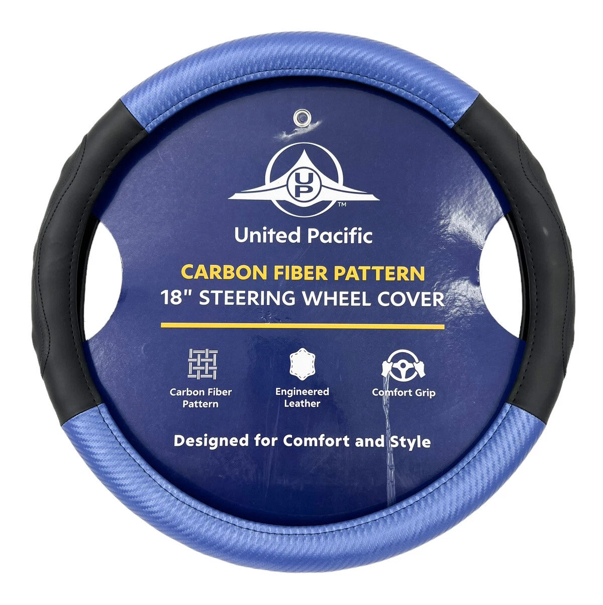Steering Wheel Cover Carbon Fiber Style for Peterbilt Kenworth (2010–2024)
