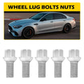 Set of 5 Wheel Lug Bolts Nuts for Mercedes Benz SL550 CLS550 C250