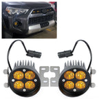 2X LED Fog Lights Amber for Toyota Tacoma 4Runner Tundra (2010–2023)