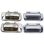 4pc Front/Rear Left/Right Door Handle Chrome for Toyota Landcruiser (1990–1998)