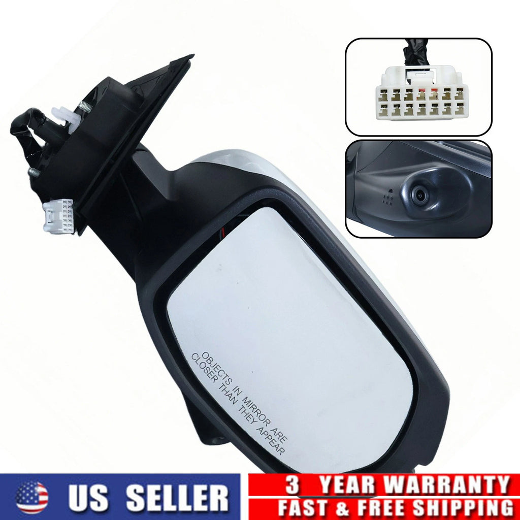 Right Passenger Side Mirror with Camera Signal Light for Honda HR-V (2016–2018)