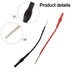 Silicone Spoon Back Probe Kit for 4mm Banana Connectors