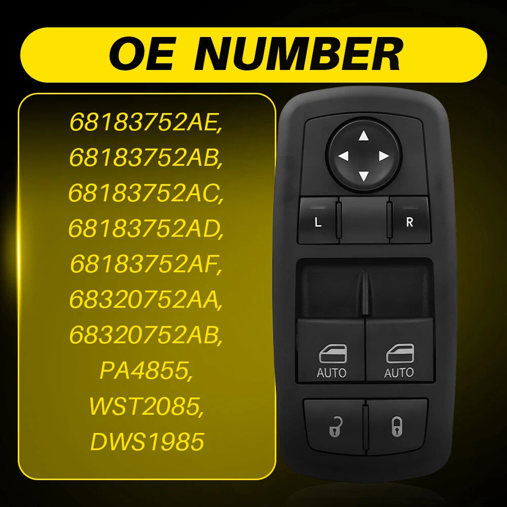 Master Window Switch for Dodge Challenger (2015–2022)