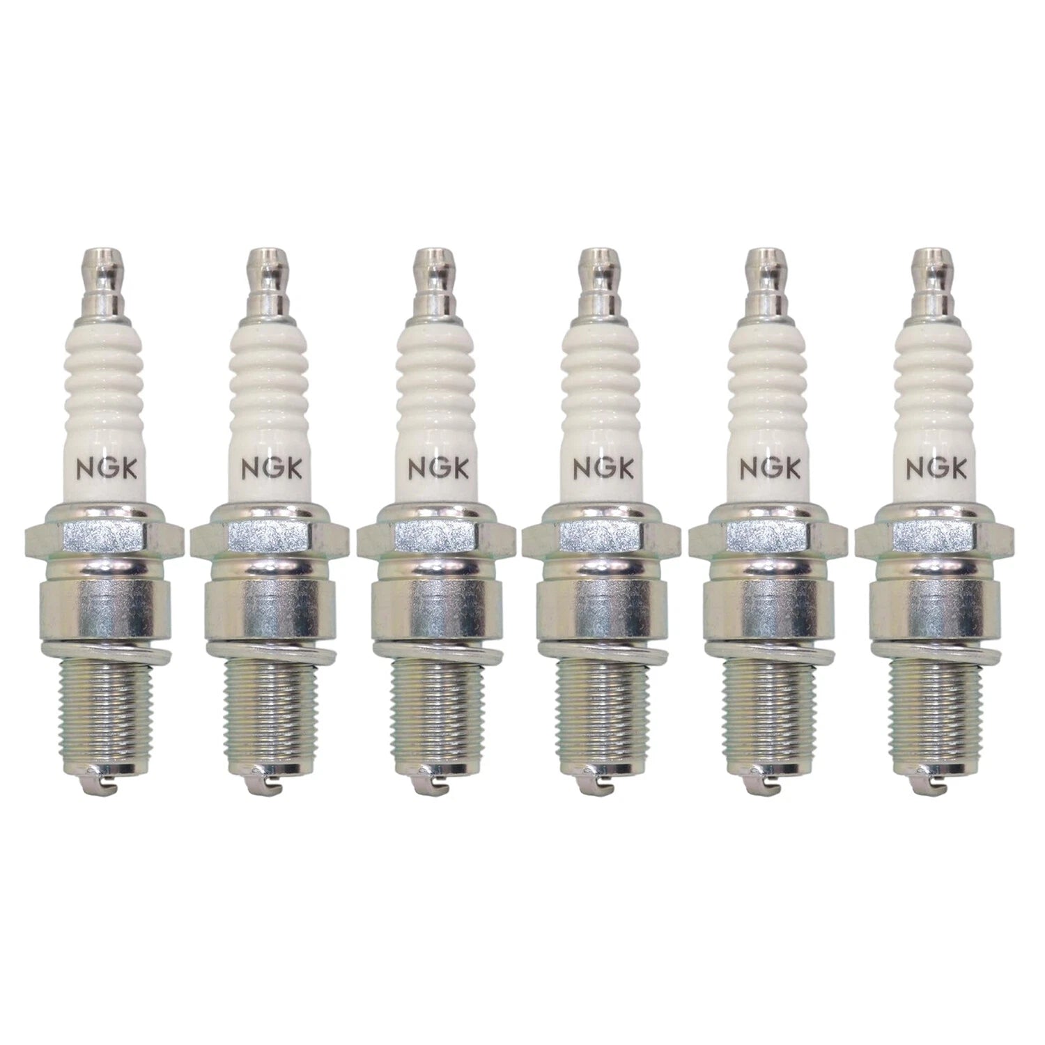 Set of 6 NGK Standard Spark Plugs 5866 for Chevrolet Blazer (1969)