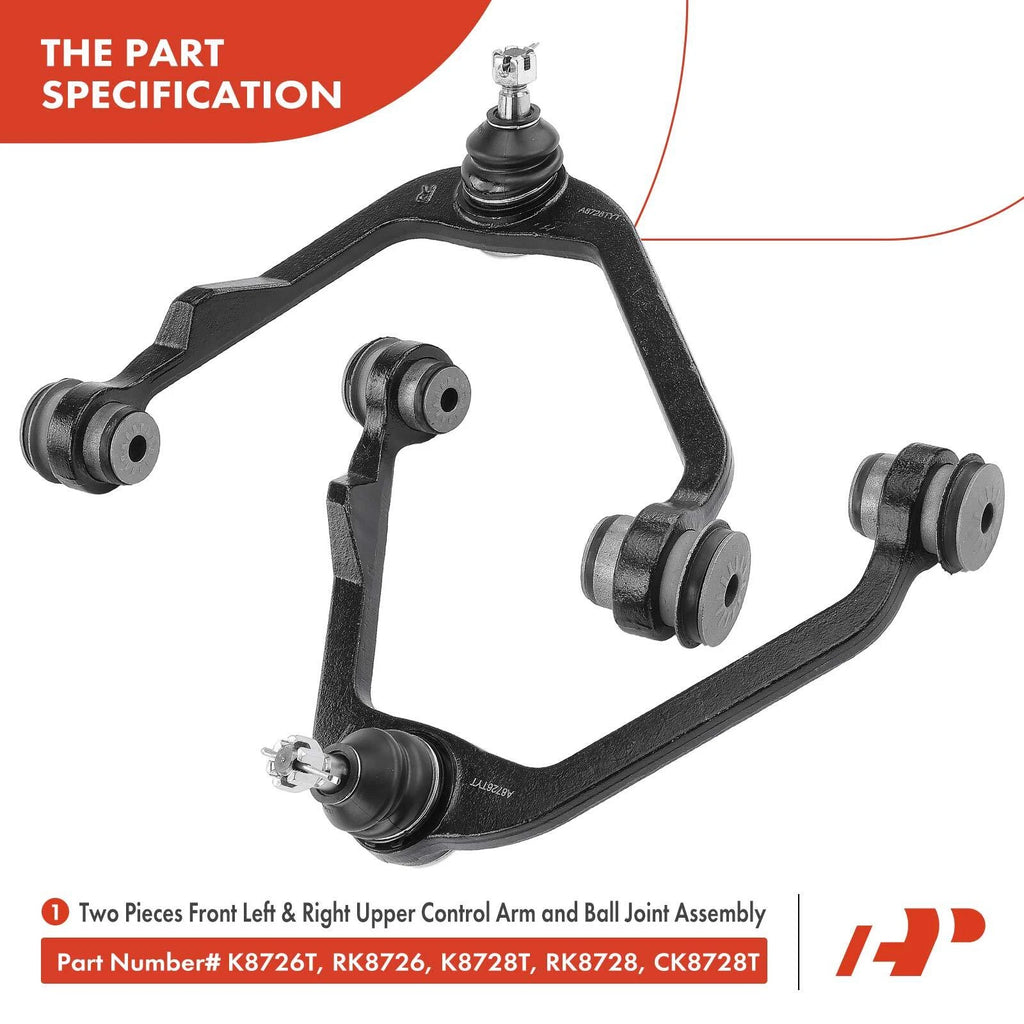 Set of 12 Front Control Arm Ball Joints Tie Rod Ends for Ford F-150 (1997–2003)