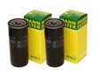 Set of 2 Engine Oil Filters W 735/2 for Audi A6 Quattro S6
