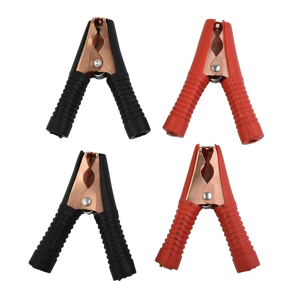 Set of 4 Insulated Clip Clamps for Car (100A)