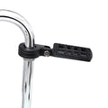 Black CNC Dominator Highway Foot Peg w/ 32mm P-Clamp for Harley Road Glide (2015–2023)