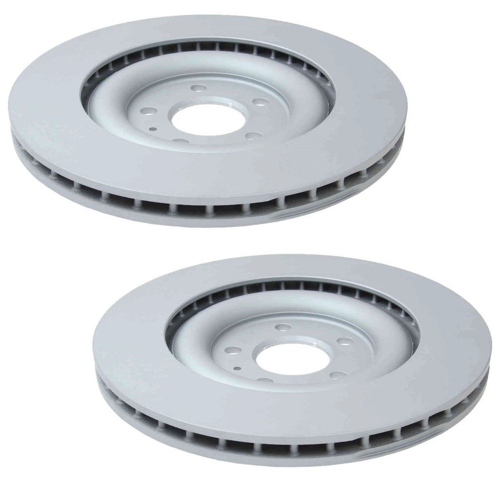 Set of 2 Rear Disc Brake Rotors 350mm for Audi A8 Quattro Q7 Q8 S8