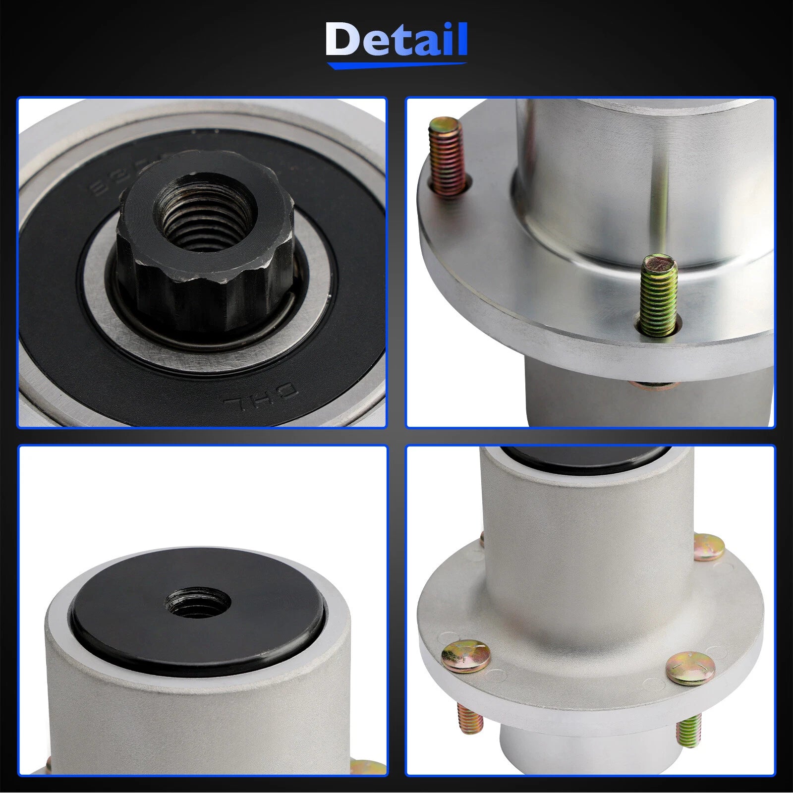 Deck Blade Spindle for Hustler Fastrak Raptor SDX SD (48" 54" 60")