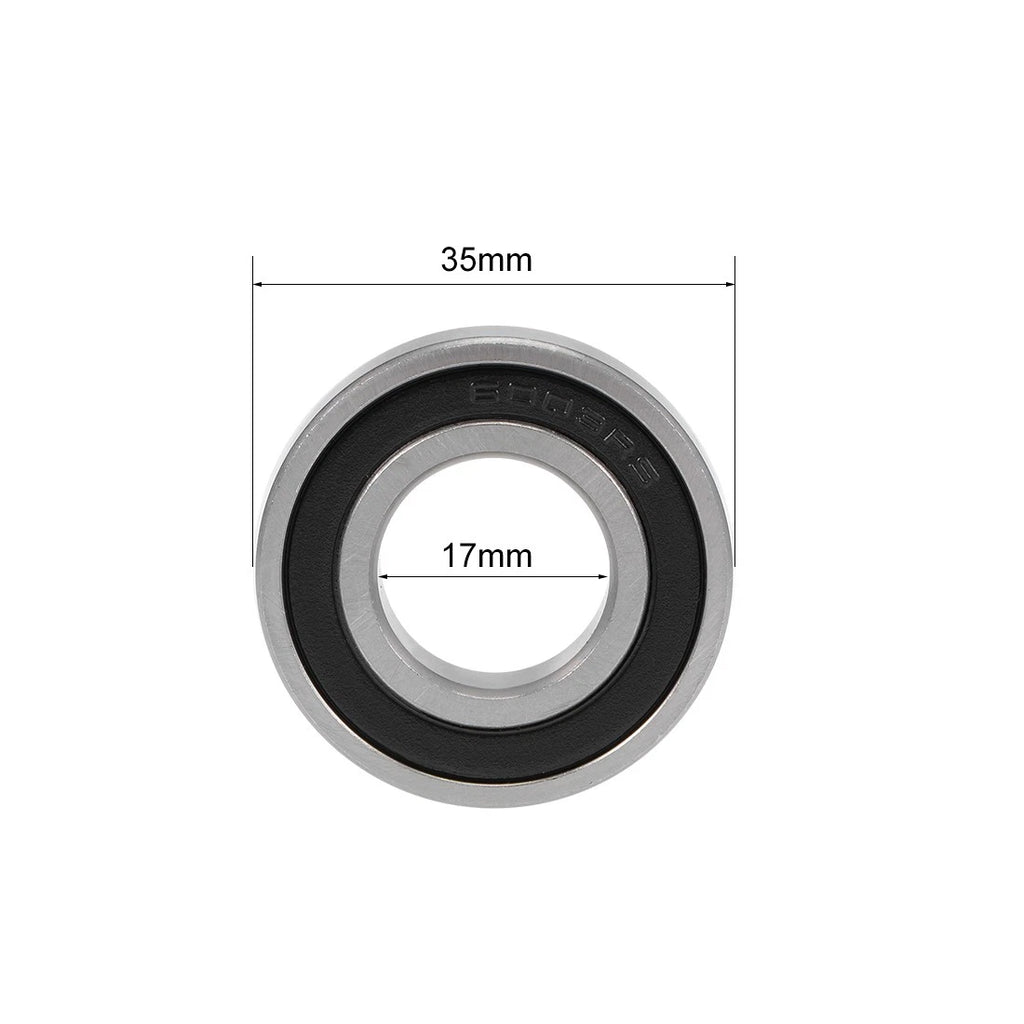 Set of 10 6003-2RS Ball Bearings for Various Models (17x35x10mm)