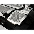 2pc Perforated Stainless Steel Air Capacitor Cover for 2008-13 Chevy Corvette GS